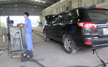 Nâng quy chuẩn kiểm định khí thải ô tô từ 15/2/2021