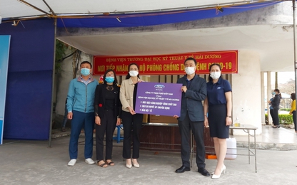 Ford Việt Nam đồng hành cùng Hải Dương chống Covid-19