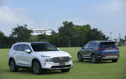 Hyundai Santa Fe 2021 ra mắt tại Việt Nam, giá từ 1,03 tỷ đồng