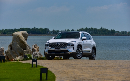 Trải nghiệm hệ dẫn động HTRAC trên Hyundai Santa Fe 2021