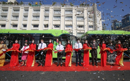 Sau Hà Nội, Tp.HCM đưa xe buýt điện vào mạng lưới vận tải công cộng