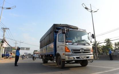 Lào Cai - Hạn chế xe tải trên 10 tấn trên QL 4D