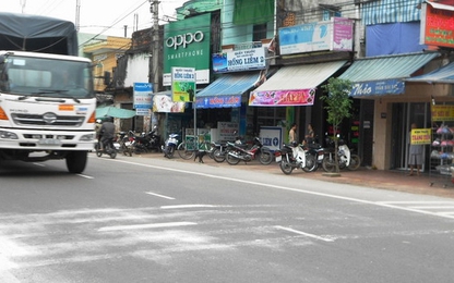 Khôi phục vạch sơn kẻ đường trên các QL1, 30 và 80