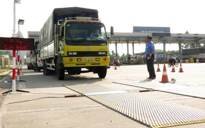Thử nghiệm mô hình trạm KTTTX cố định để xử phạt xe quá tải
