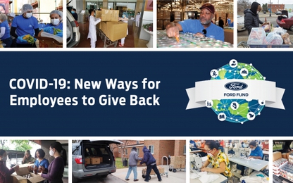 Ford chung tay giúp đỡ cộng đồng đẩy lùi COVID-19