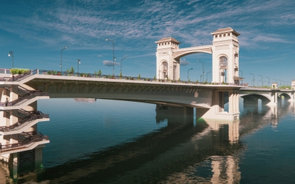 Phương án cầu Trần Hưng Đạo được chọn, thiết kế có gì đặc sắc?