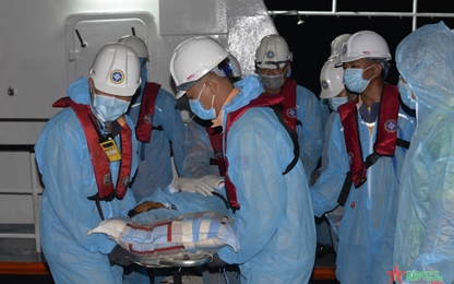 Cứu nạn thành công thuyền viên tàu QNg 90684 TS