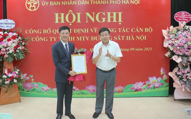 Ông Lê Bằng An được bổ nhiệm làm Tổng Giám đốc Hà Nội Metro