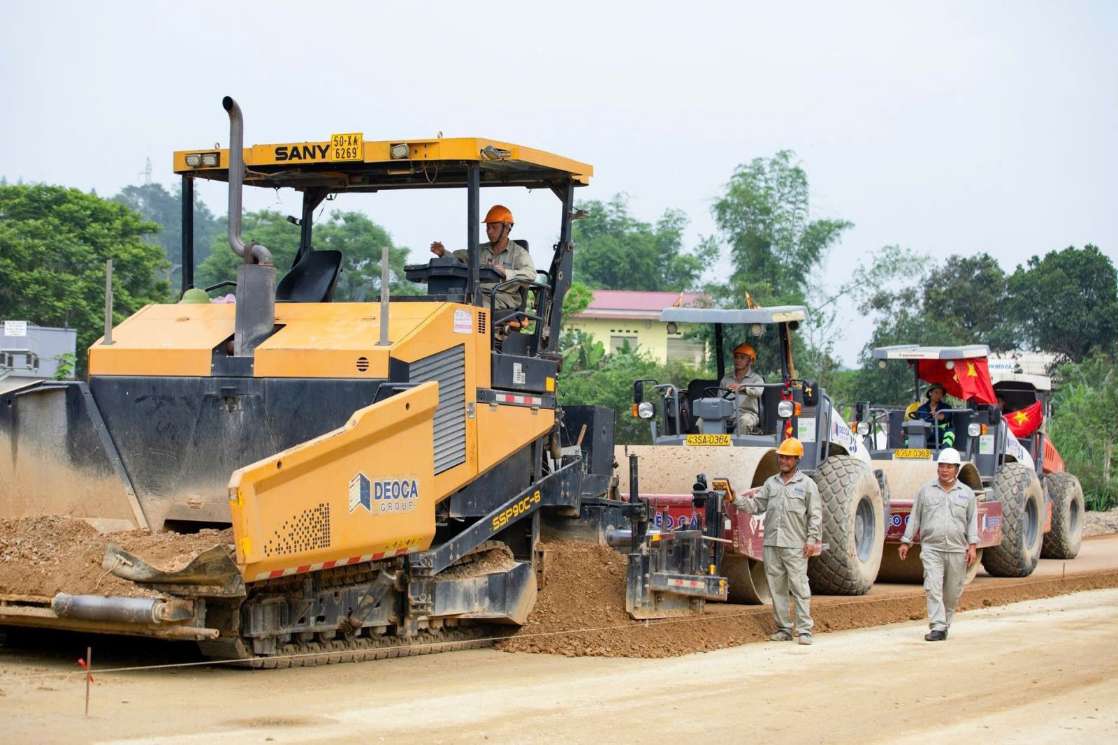 Sôi nổi khí thế thi công trên các công trường trọng điểm 