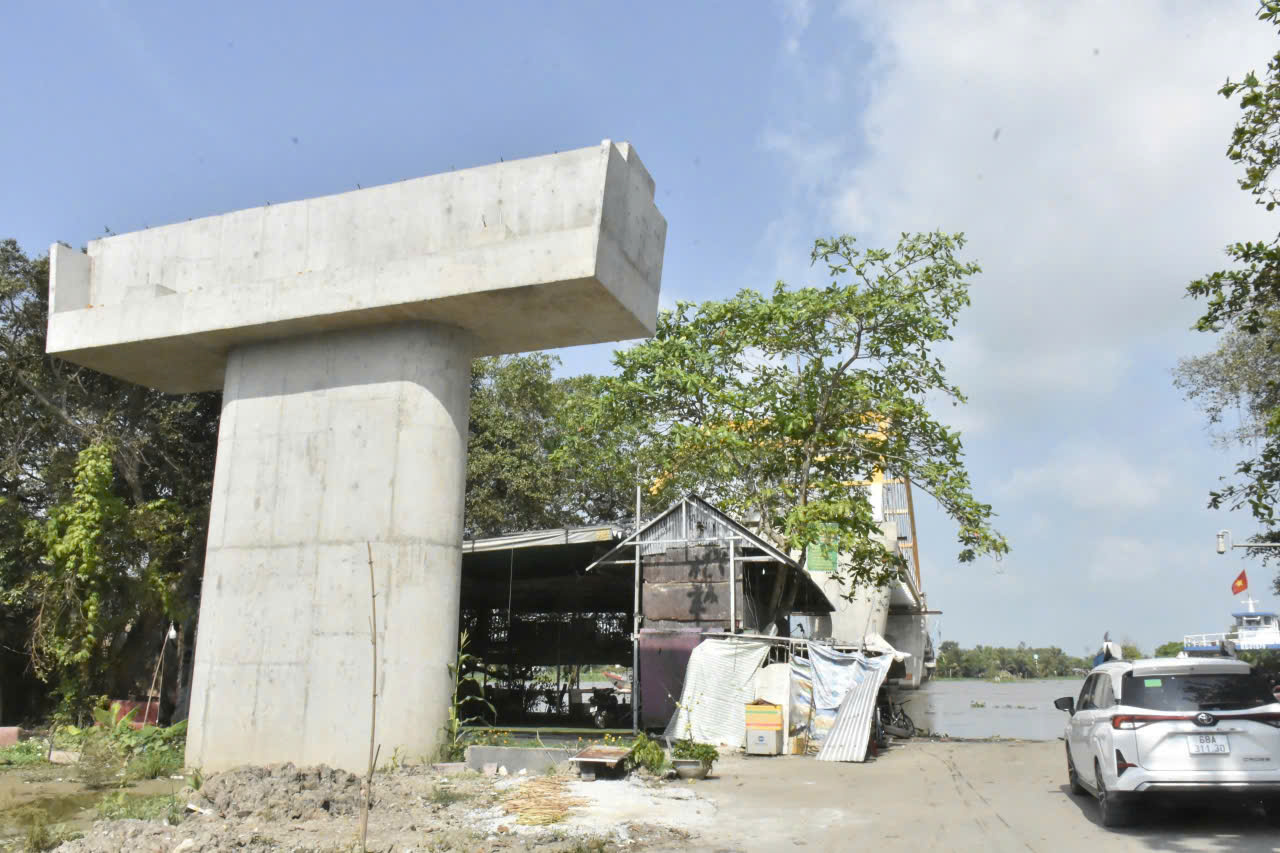 Nguy cơ lụt tiến độ Dự án Đường HCM đoạn qua tỉnh An Giang