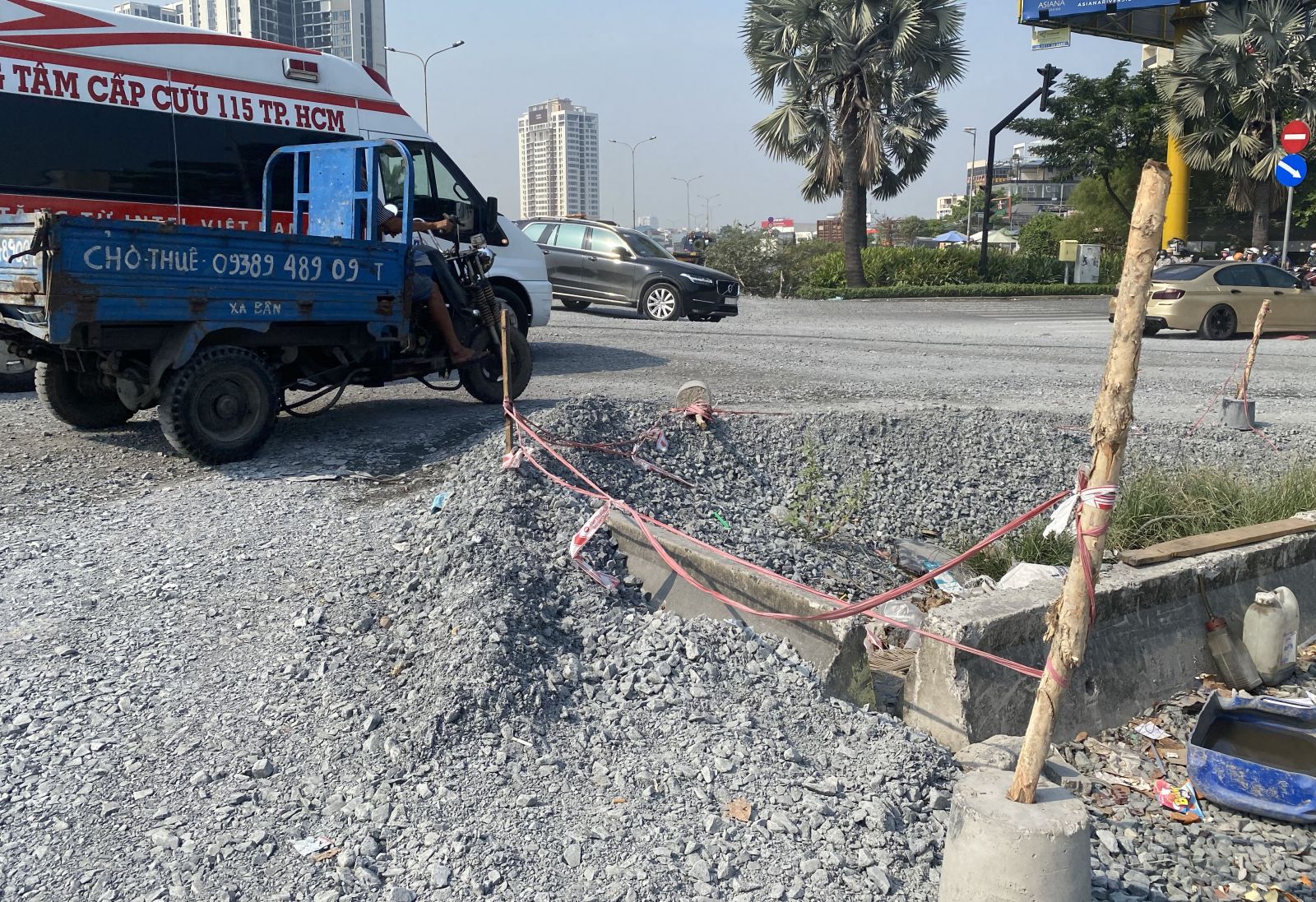 TP.HCM: Yêu cầu khắc phục các dự án thi công gây mất an toàn giao thông