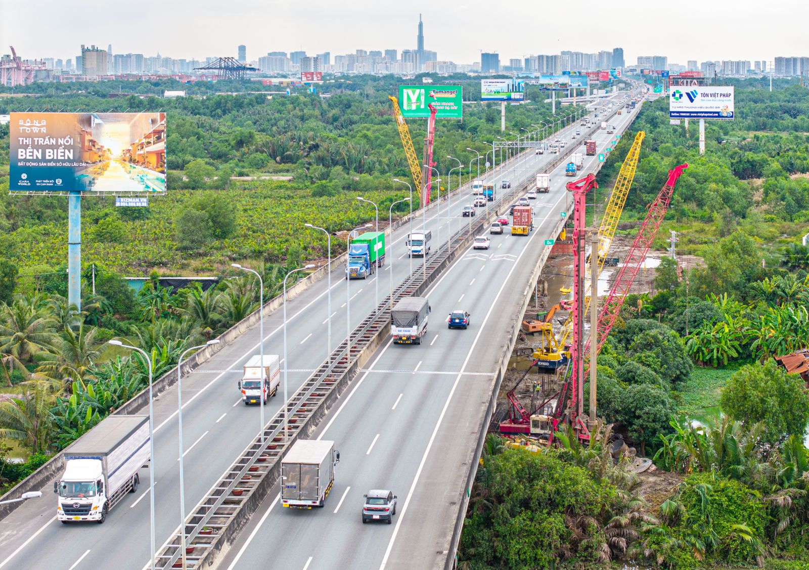 Cao tốc TP.HCM - Long Thành nguy cơ chậm tiến độ vì một số hộ dân chưa bàn giao mặt bằng