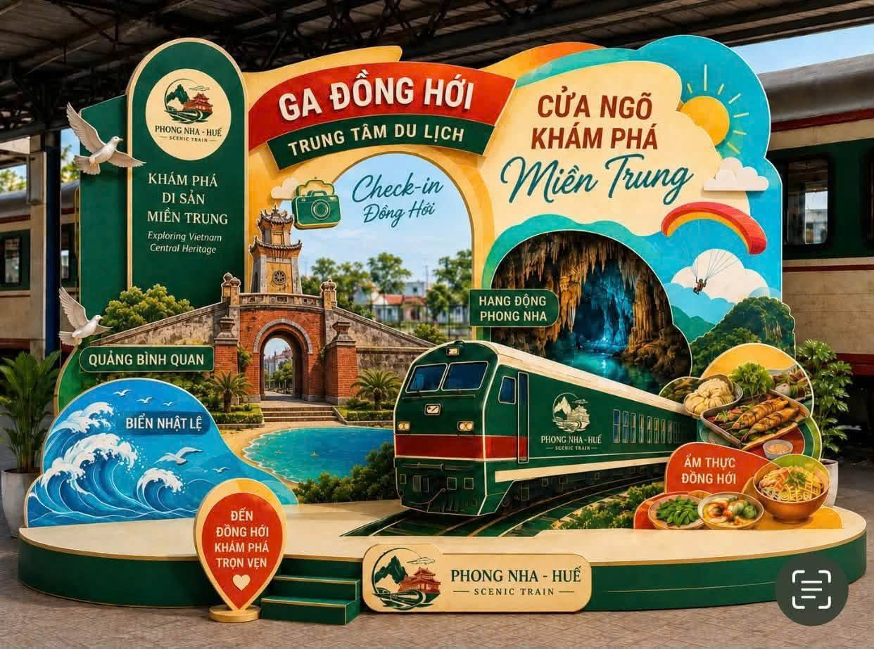 Ngành Đường sắt mở bán vé đôi tàu “Hành trình kỳ quan - Di sản thế giới”