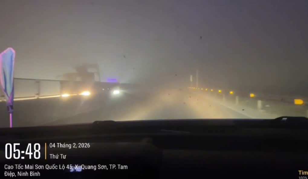 Tạm thời cấm phương tiện lưu thông trên một số đoạn tuyến cao tốc từ Cao Bồ đến Nghi Sơn