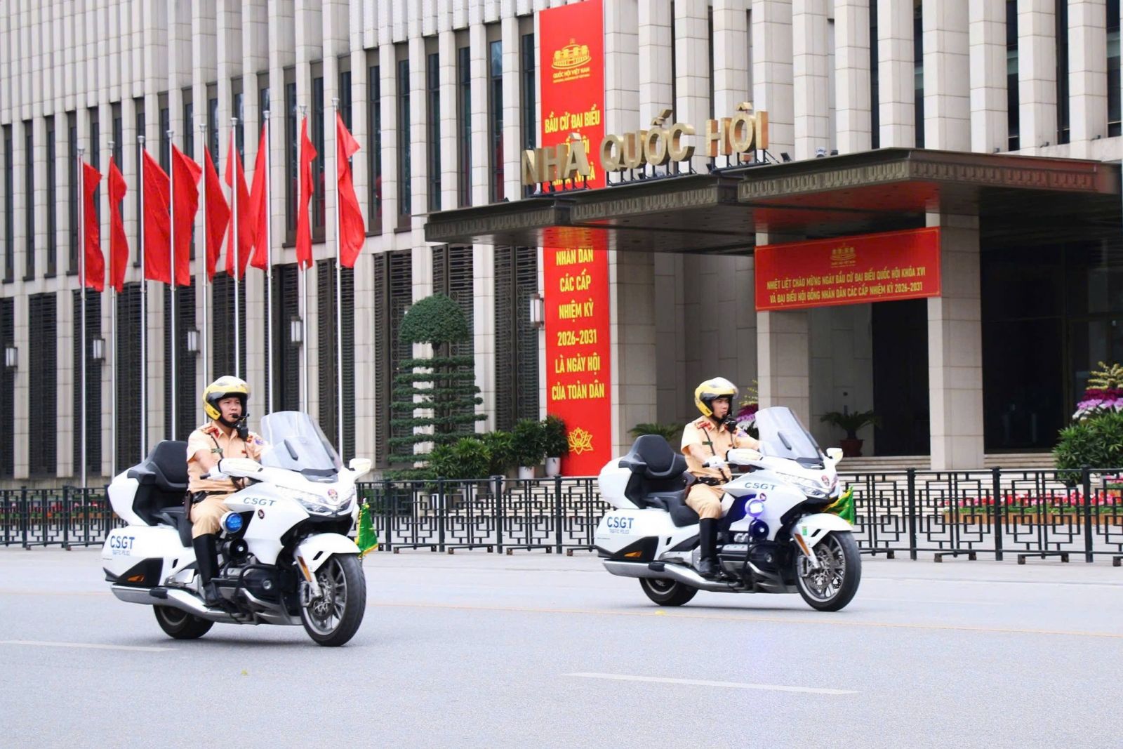 Hà Nội đảm bảo trật tự ATGT phục vụ kỳ họp thứ 1, Quốc hội khoá XVI