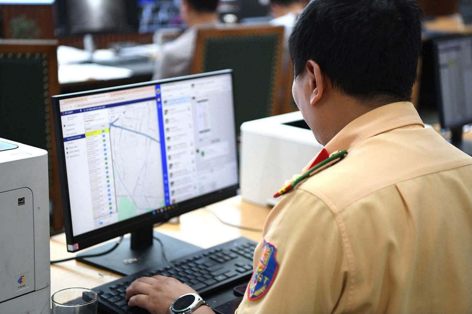 CSGT phát hiện nhiều lái xe vi phạm điều khiển phương tiện quá thời gian làm việc