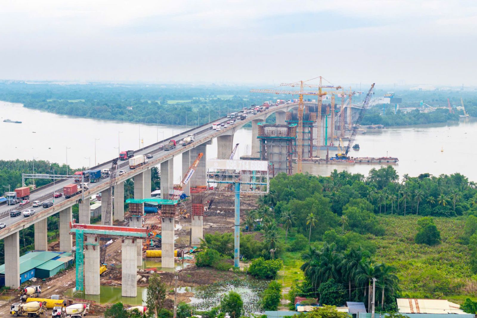 Sôi nổi khí thế thi công trên các công trường Đèo Cả dịp Quốc khánh 2/9