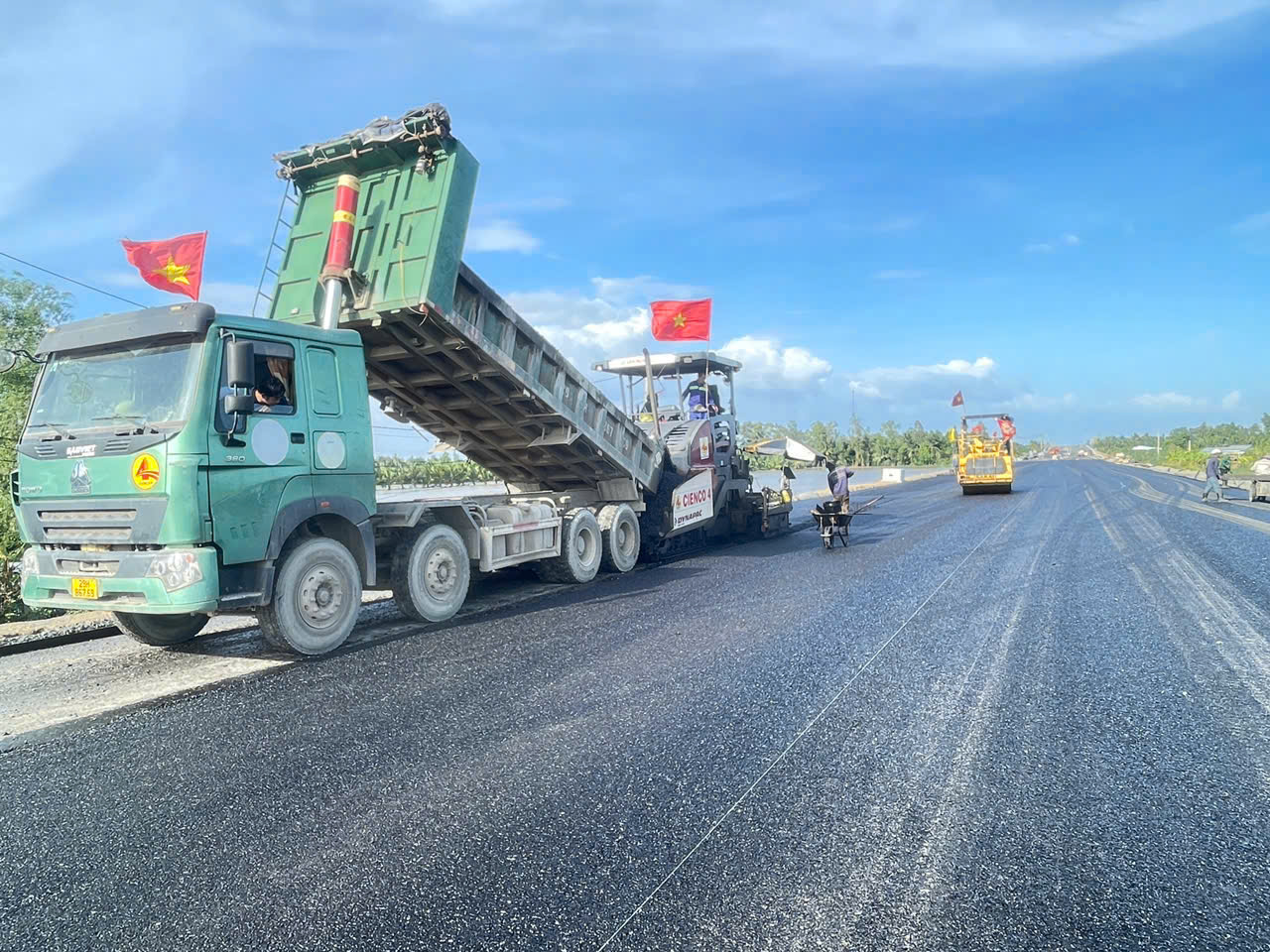Hé lộ bí quyết thi công của nhà thầu Cienco4 ở dự án cao tốc Hậu Giang – Cà Mau