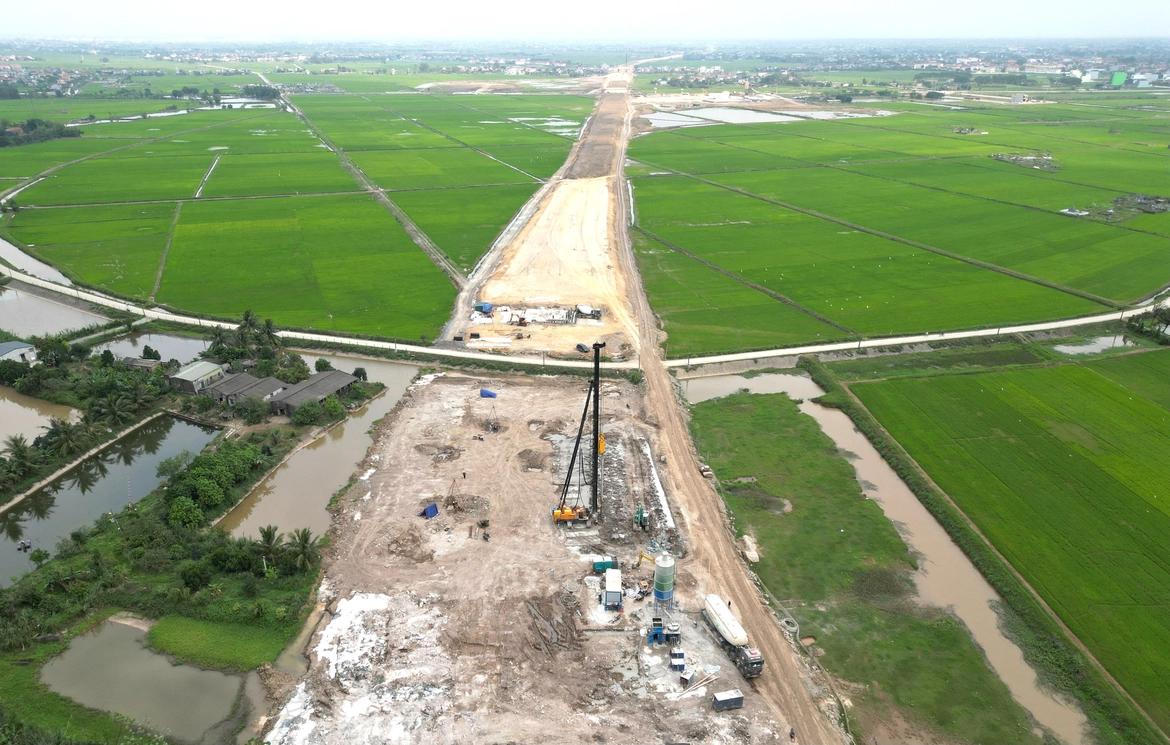 Giải pháp mạnh thúc tiến độ cao tốc Ninh Bình - Hải Phòng