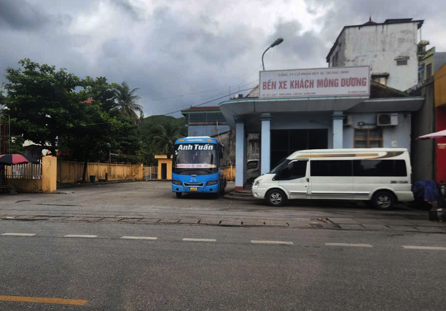 Dừng hoạt động bến xe khách Mông Dương tại Quảng Ninh