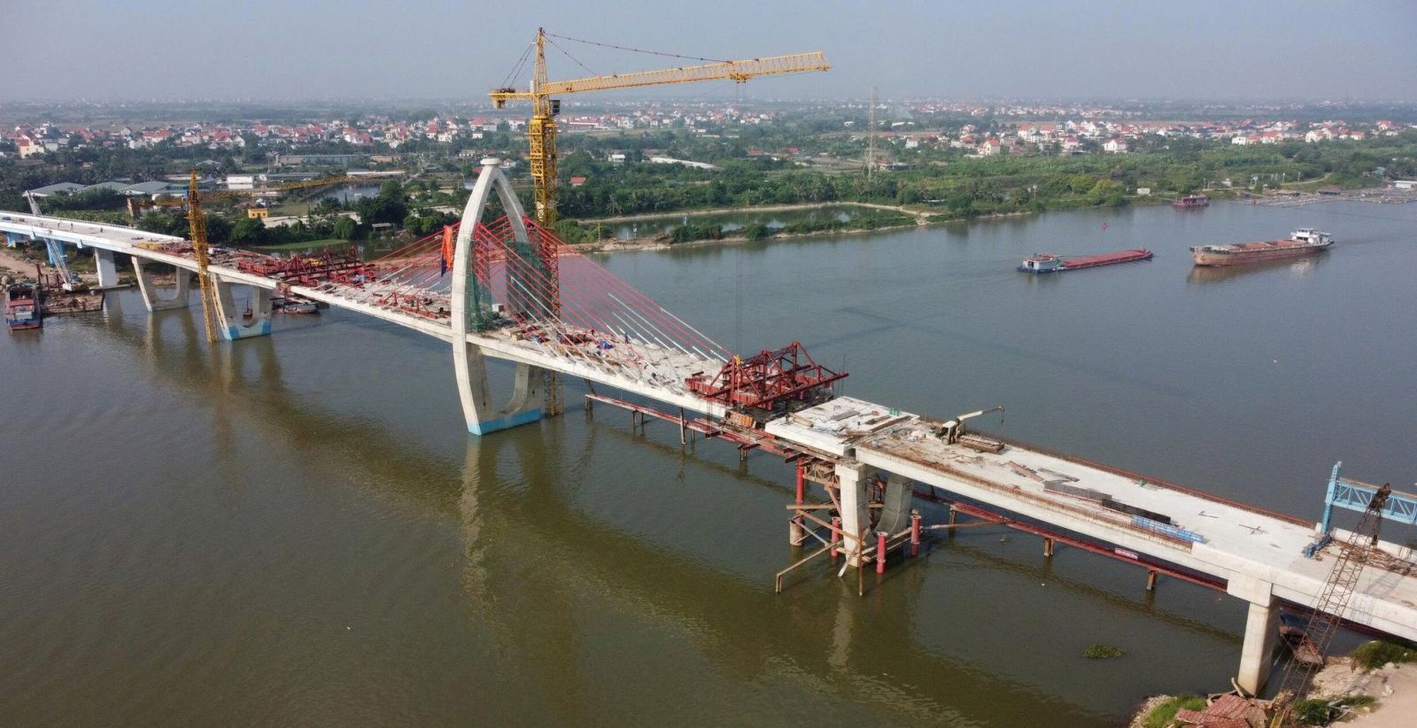 Hải Phòng: Chuẩn bị hợp long cầu Tân An 