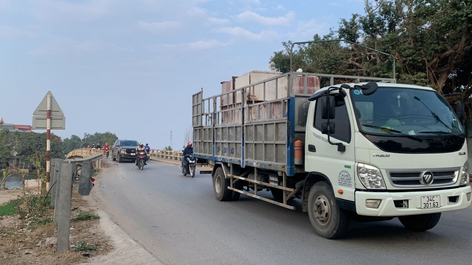Hải Phòng: Cấm người và phương tiện lưu thông qua cầu Cậy từ 0 giờ ngày 22/10