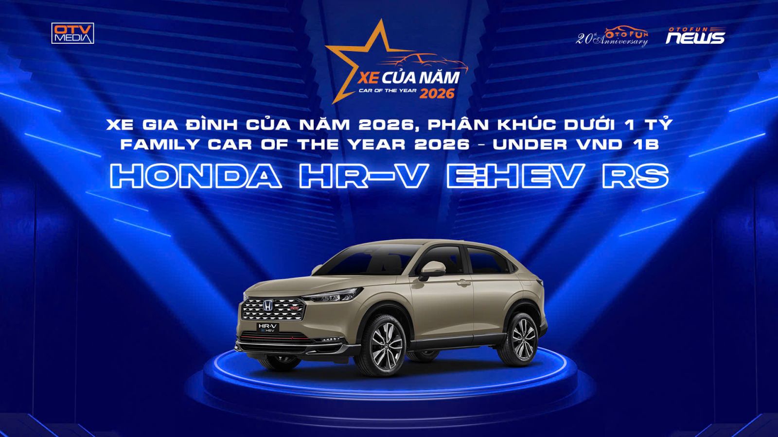 Loạt xe được vinh danh “xe của năm 2026” ở các phân khúc