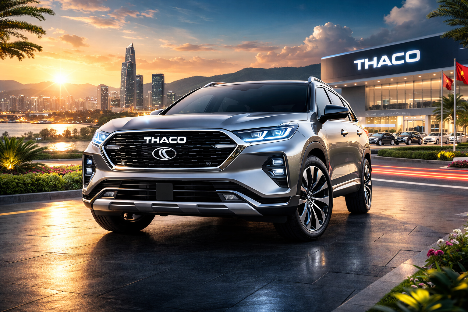 Sắp có ô tô du lịch Thaco bán tại Việt Nam