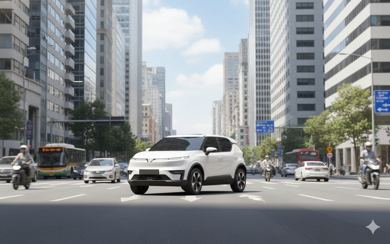 VinFast VF5 nâng cấp sắp bán ở Việt Nam có diện mạo mới