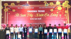 Ga Huế rộn ràng chương trình “Tết sum vầy - Xuân ơn Đảng” 2026