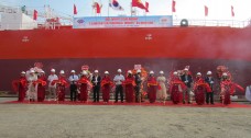 Bàn giao tàu dầu/hóa chất 13K-YN04 “BS NGHI SON” 