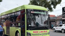 Khai trương tuyến xe buýt điện đầu tiên ở Đắk Lắk