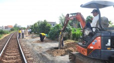 Đắk Lắk: Rào đóng vị trí nguy hiểm, đảm bảo an toàn hành lang đường sắt