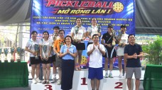 Giải Pickleball mở rộng ngành Đường bộ lần thứ I: Sôi nổi, đoàn kết và lan tỏa tinh thần thể thao