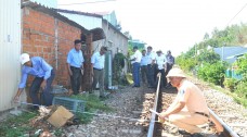 Quảng Ngãi: Xử lý công trình xây dựng trong phạm vi bảo vệ kết cấu công trình đường sắt