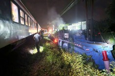 Khởi tố vụ án tài xế container vượt rào chắn đường sắt gây tai nạn với tàu SE8 ở Quảng Ngãi