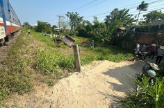 Tai nạn đường sắt tại Đắk Lắk: 1 cháu bé tử vong, 2 người bị thương