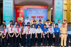 Tuyên truyền pháp luật giao thông cho học sinh vùng nông thôn tỉnh Quảng Trị