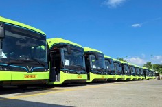 Hà Nội: Đưa thêm nhiều xe buýt điện vào khai thác tuyến 54 Long Biên - Bắc Ninh