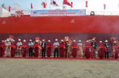 Bàn giao tàu dầu/hóa chất 13K-YN04 “BS NGHI SON” 