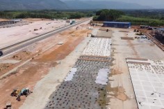 Tăng tốc thi công trạm dừng nghỉ cao tốc Quảng Ngãi - Hoài Nhơn, sẵn sàng khai thác tạm trước ngày 30/6