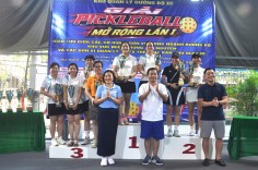 Giải Pickleball mở rộng ngành Đường bộ lần thứ I: Sôi nổi, đoàn kết và lan tỏa tinh thần thể thao