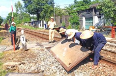 Đóng lối đi tự mở, tăng cường an toàn đường sắt qua Đà Nẵng
