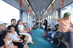 Dịp nghỉ lễ Quốc khánh 02/9, Hà Nội Metro phục vụ hơn 408.000 lượt hành khách 
