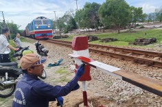 Đà Nẵng: Đóng lối đi tự mở qua đường sắt tại khu vực Khu công nghiệp Tam Anh