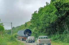 Thi công mở rộng Quốc lộ 14D: TP Đà Nẵng và tỉnh Sê Kông tìm phương án phân luồng giao thông, giữ dòng xe hàng