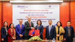 Mô hình hợp tác đào tạo chuẩn quốc tế giữa Trường Đại học Giao thông vận tải và Học viện Chisholm 