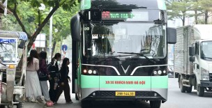 Hà Nội: Tăng cường tuyến buýt phục vụ Hội chợ Quốc gia mùa Xuân