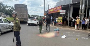 Xe tải va chạm với xe đạp điện ở Đắk Lắk, một nữ sinh tử vong thương tâm