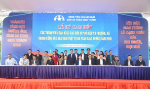 Quảng Ngãi phát động Năm An toàn giao thông 2026